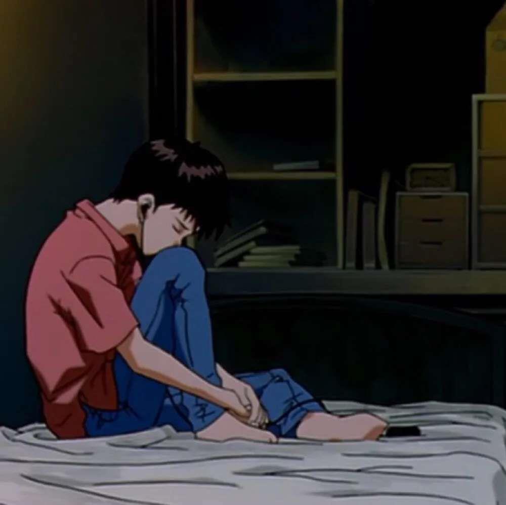 经典复古风漫画帅气男生头像图片