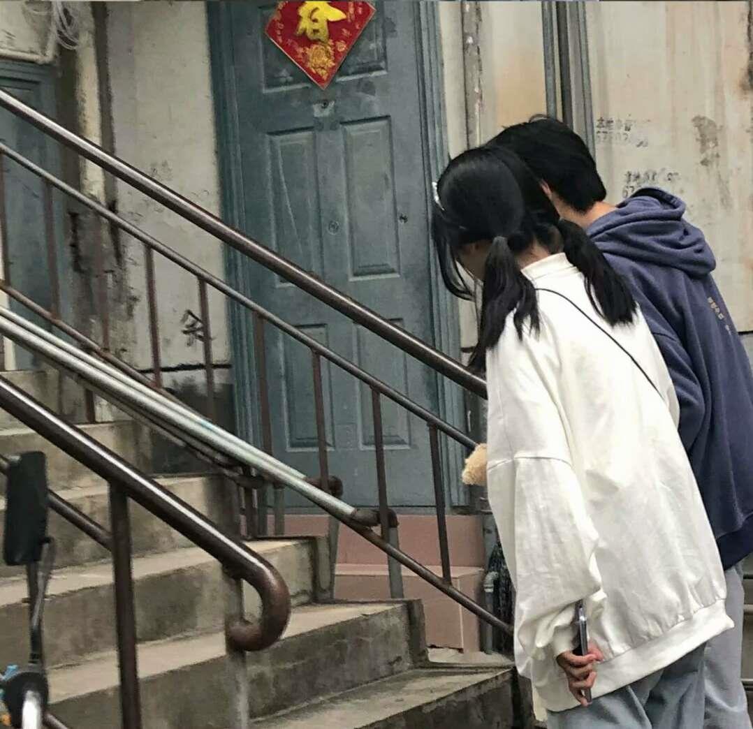 超甜的浪漫唯美情侣真人头像图片