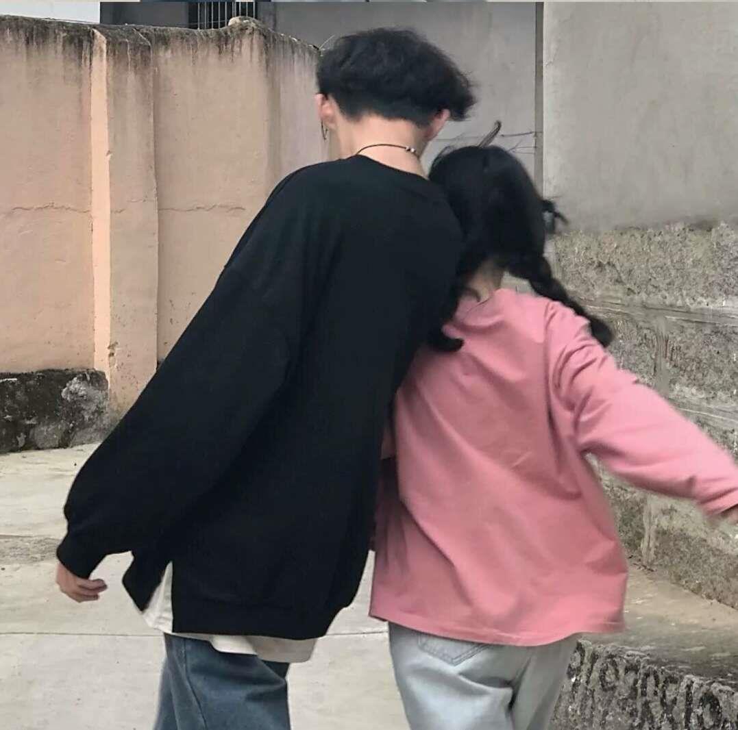 相守不分离可爱情侣真人微信头像大全