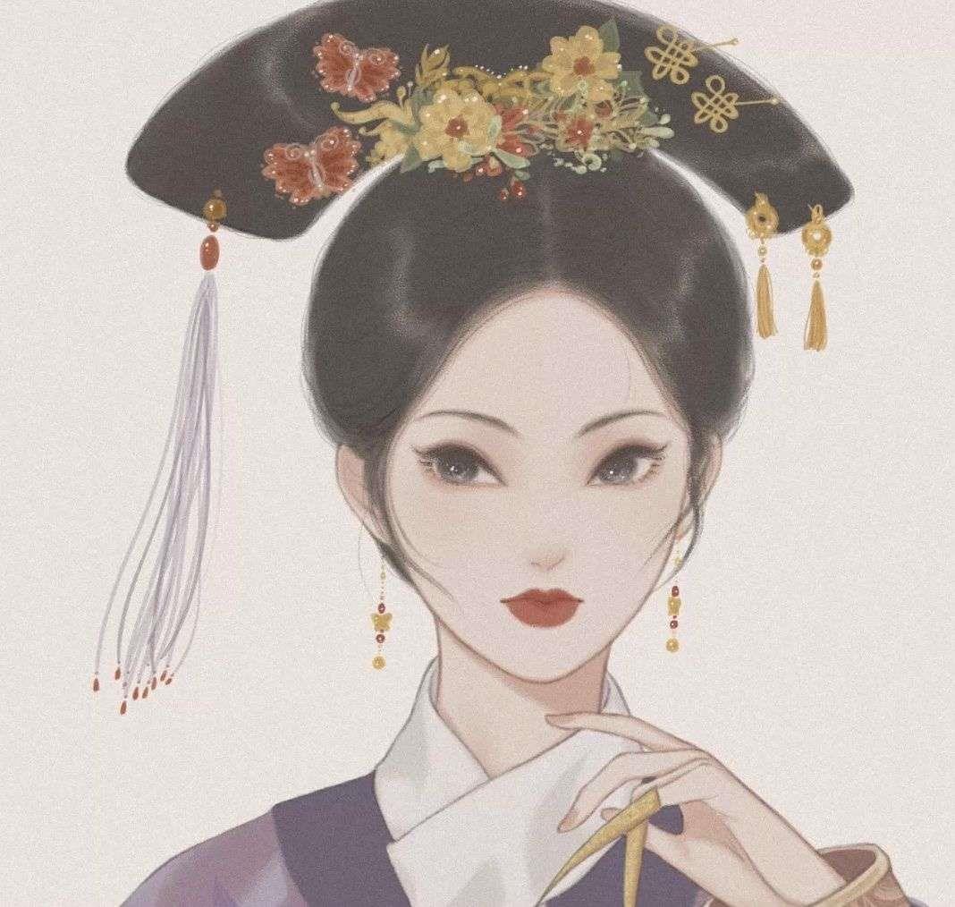 兰因絮果《如懿传》手绘古风美人头像图片