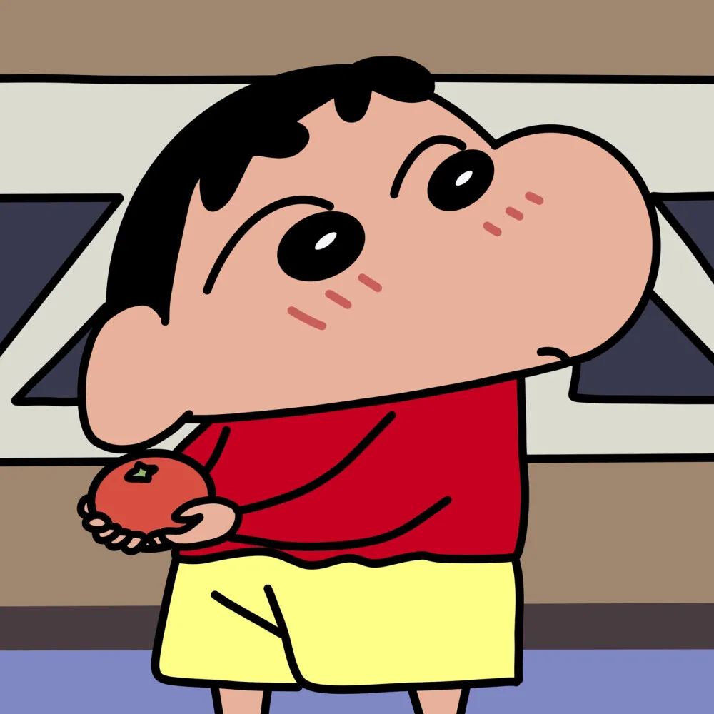 蜡笔小新可爱搞笑表情高清头像图片大全