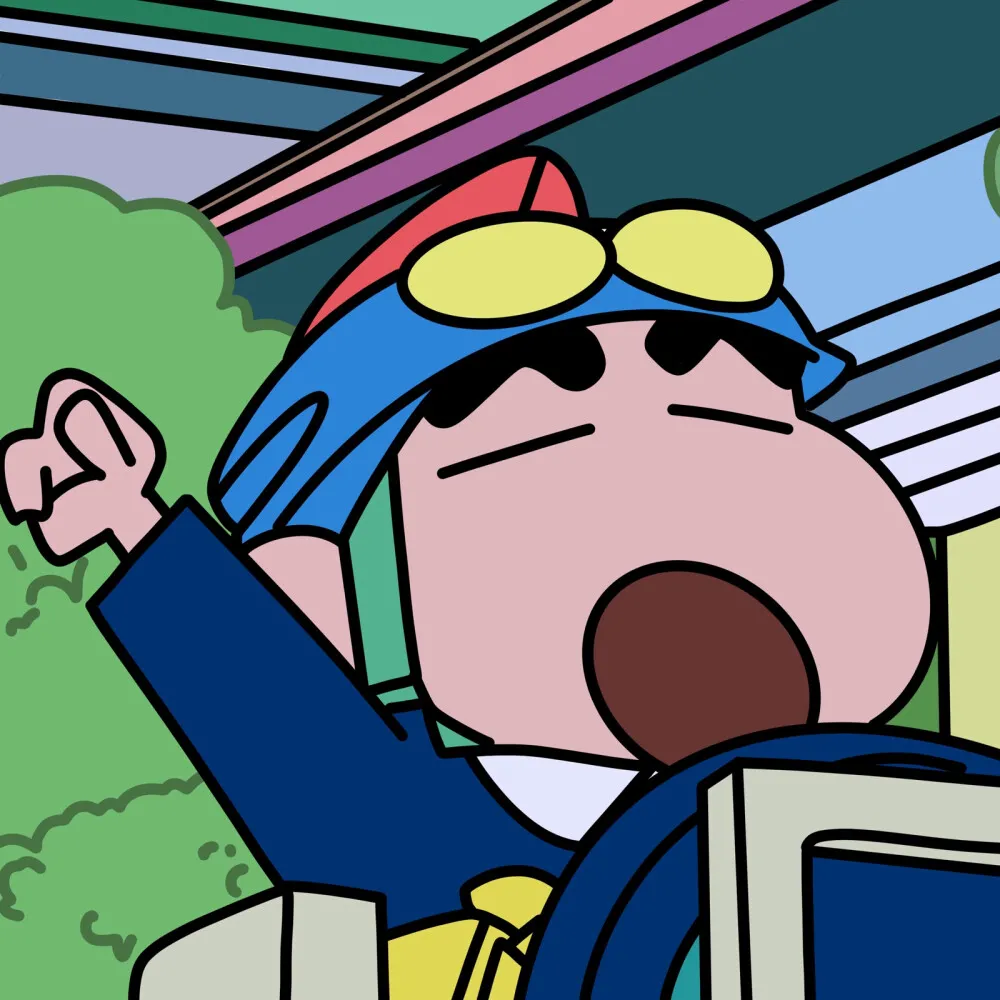 蜡笔小新可爱搞笑表情高清头像图片大全