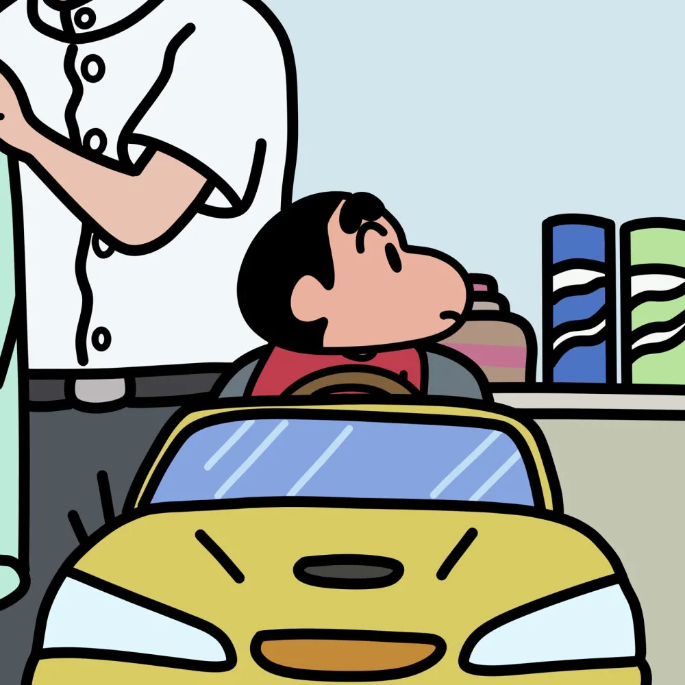 蜡笔小新可爱搞笑表情高清头像图片大全