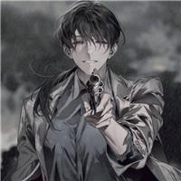 黑化个性病娇向的帅气男生动漫头像图片