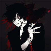 黑化个性病娇向的帅气男生动漫头像图片