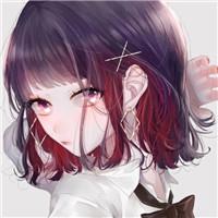 五官精致的猪猪女孩漂亮动漫女生头像