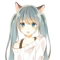 可可爱爱双马尾女生动漫二次元头像图片