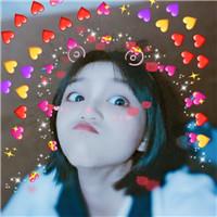 超可爱贴纸女生真人精选头像图片大全