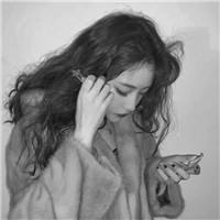 唯美灰色性感美女伤感头像图片大全