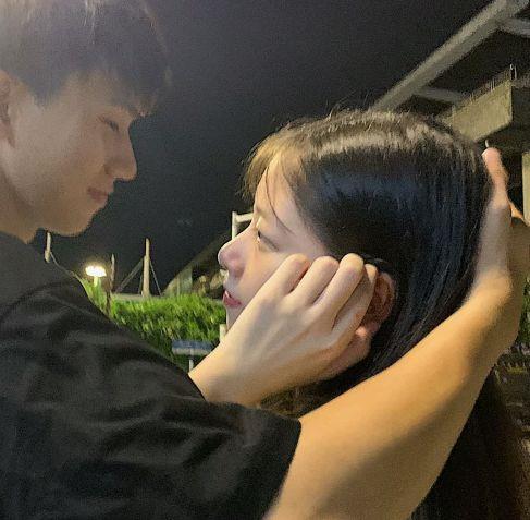 个性真人优质ins情侣头像图片