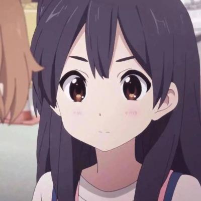 动漫女头 下小朋友要开心头像图片