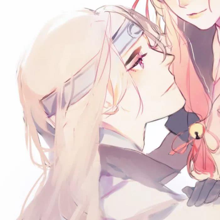 唯美好看的动漫情侣头像图片