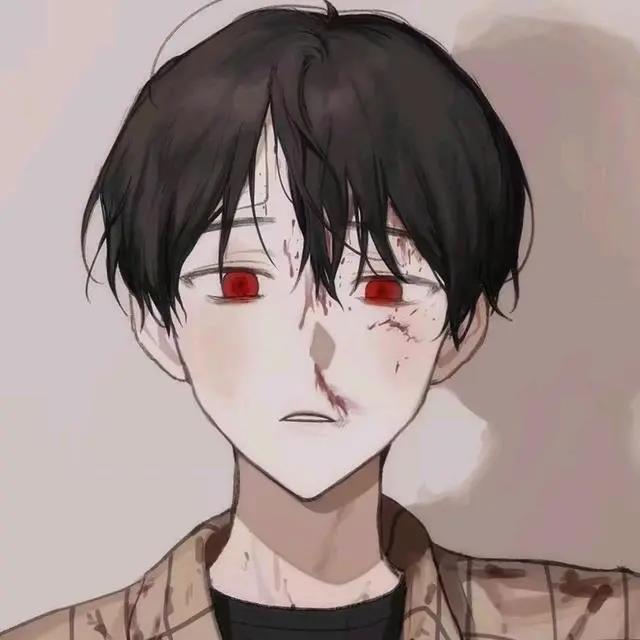 单纯的笑容动漫男生帅气头像图片大全