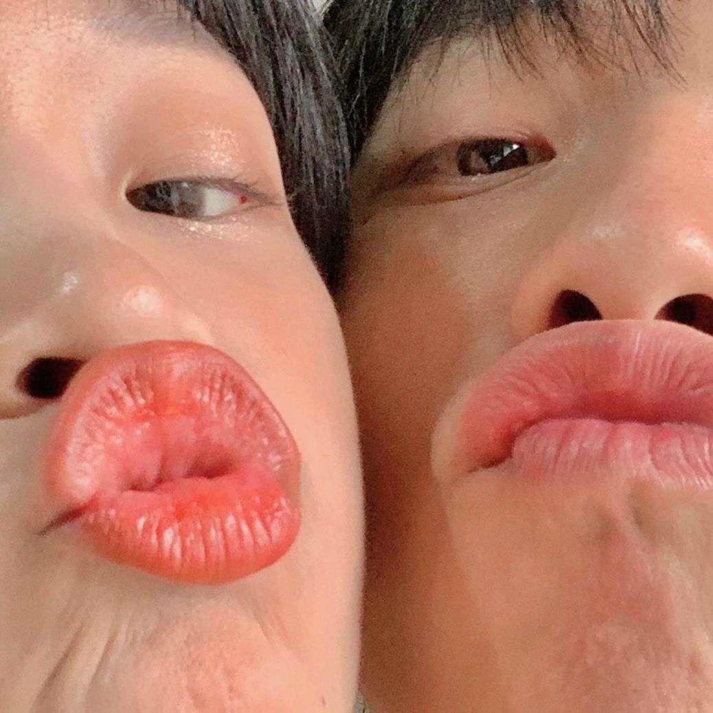 优质干净优美一对两张真人情头头像图片