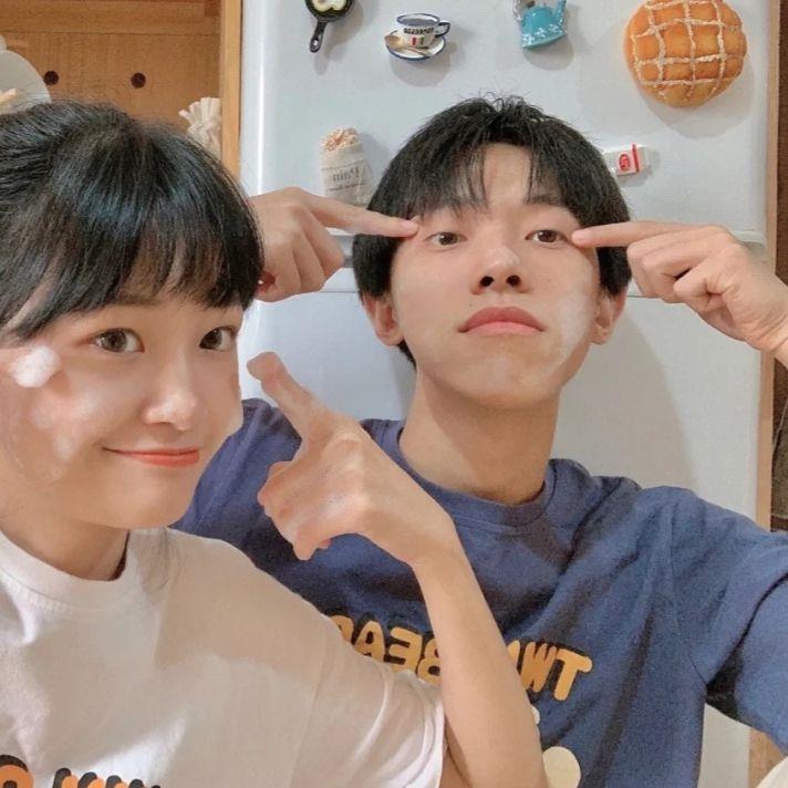 优质干净优美一对两张真人情头头像图片