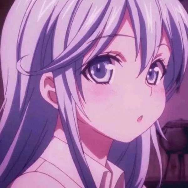 拒绝了所有人的邀请，不愿与除你之外的人看风景。清新动漫可爱女头头像图片