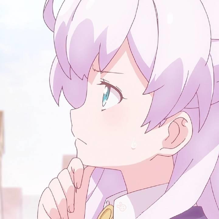 动漫女生 平淡的日子也泛着光头像图片