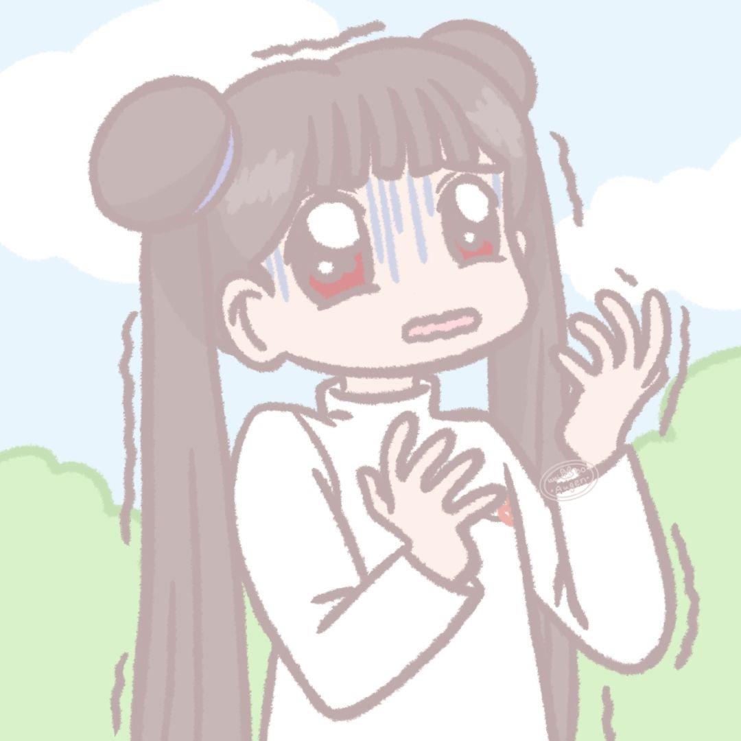 客桥.八人行可爱动漫女头/现在月亮安好 星星慢慢发光头像图片