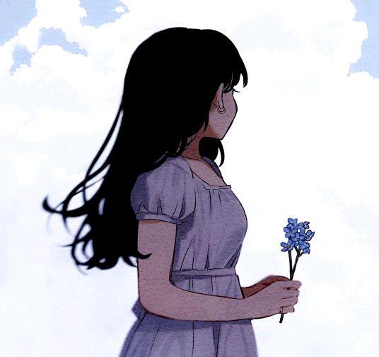 客桥.唯美意境动漫女头/梦里不觉人间晚，回首山河遍地秋头像图片