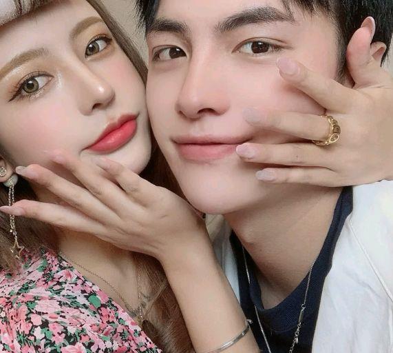 个性真人ins唯美情侣 不离开就是我最好的承诺头像图片