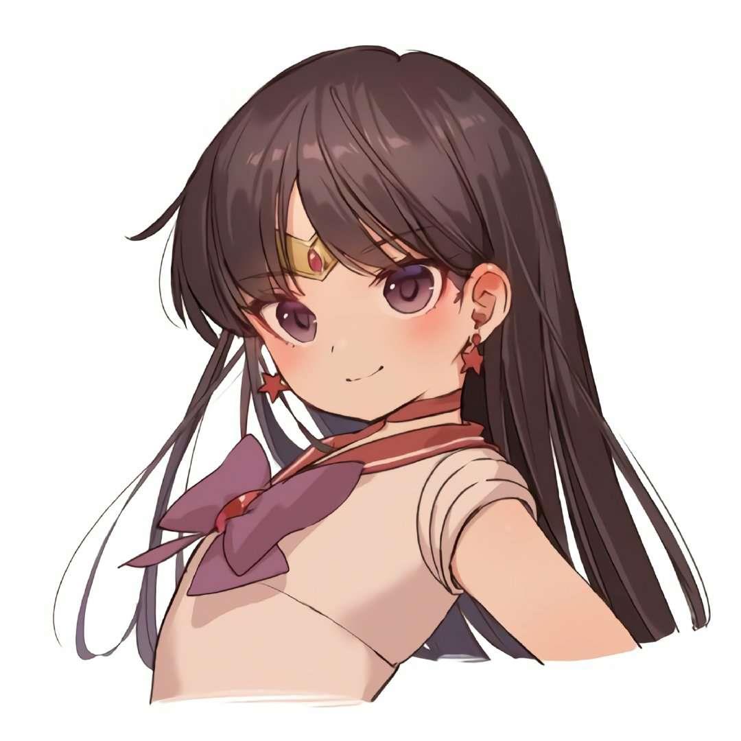 美少女 魔卡少女樱手绘头像图片