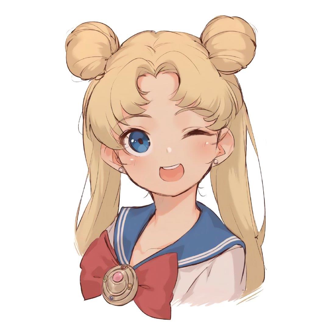 美少女 魔卡少女樱手绘头像图片