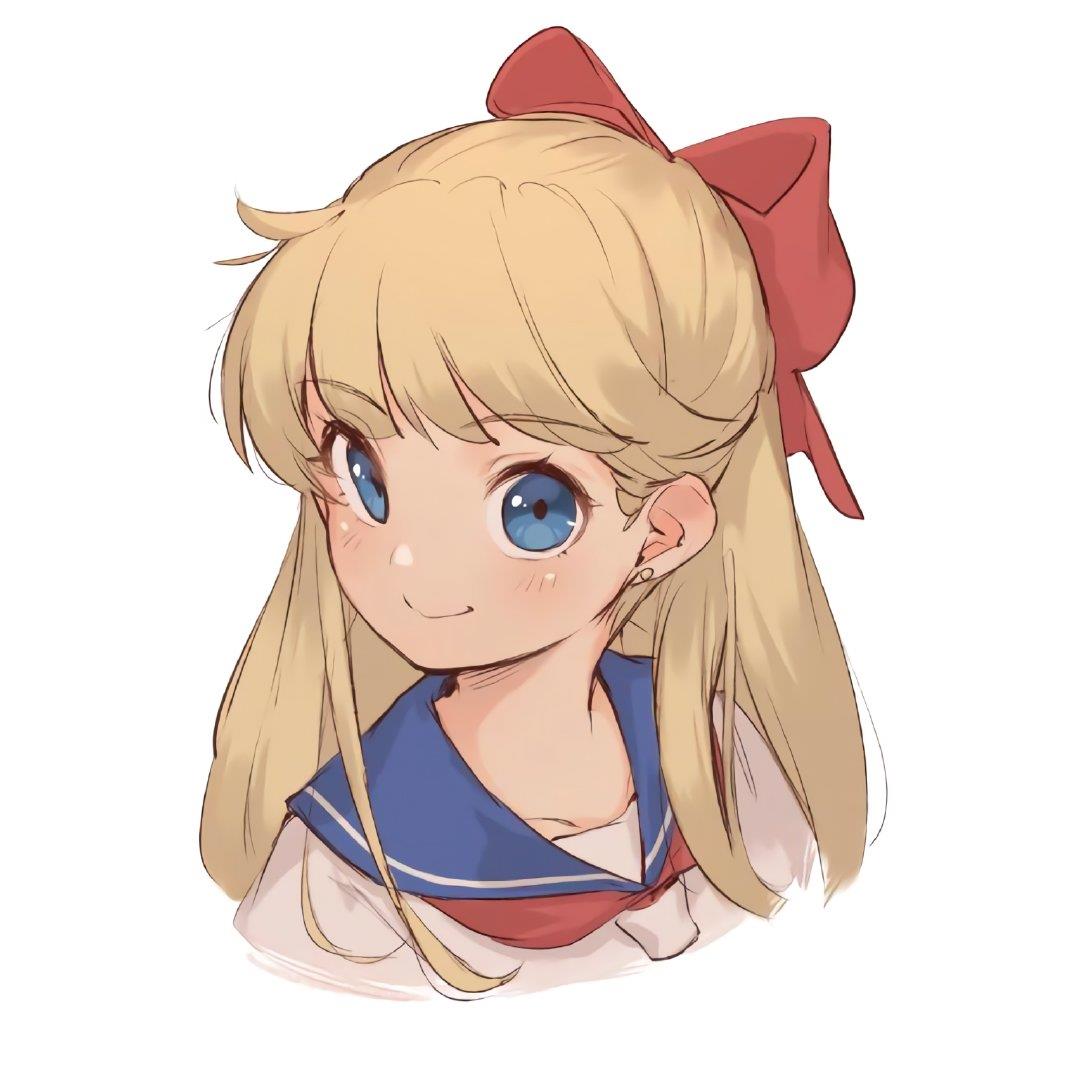 美少女 魔卡少女樱手绘头像图片