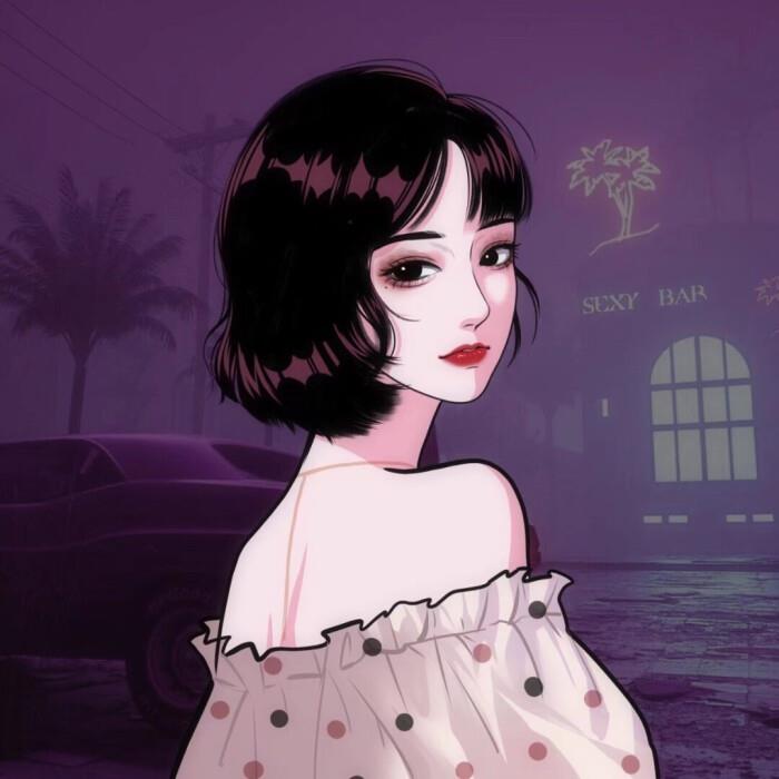 精美气质动漫女生高清头像图片大全
