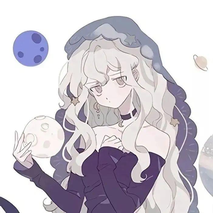 甜美日系闺蜜动漫头像图片