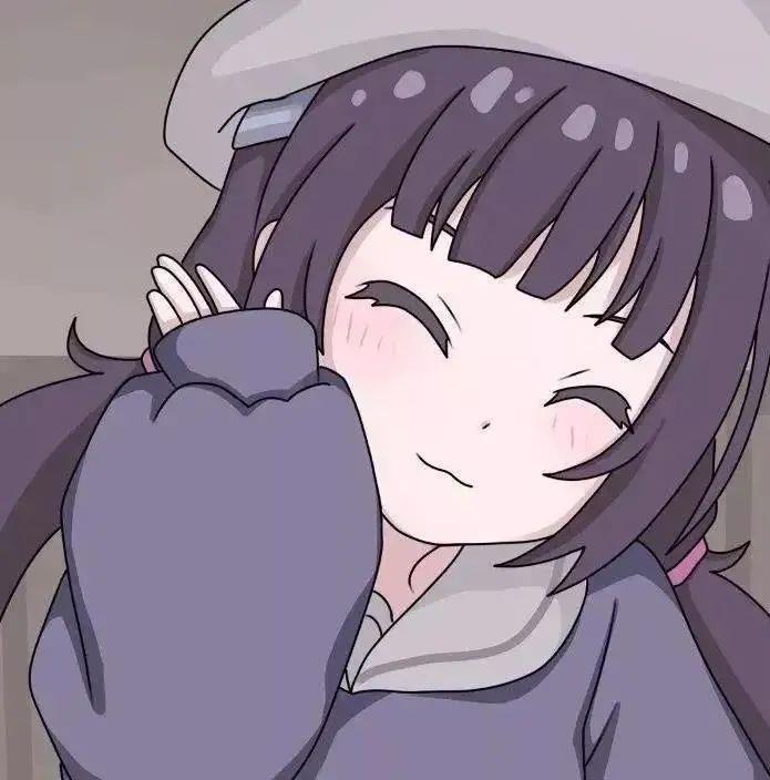 甜美日系闺蜜动漫头像图片