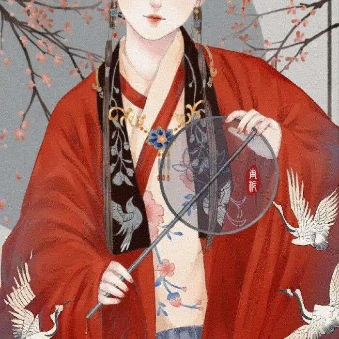 甜美日系闺蜜动漫头像图片