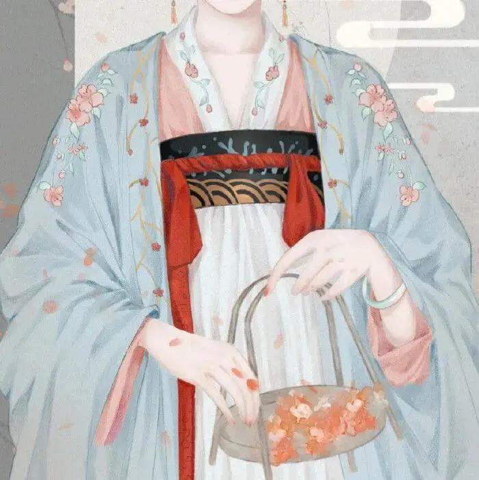 甜美日系闺蜜动漫头像图片