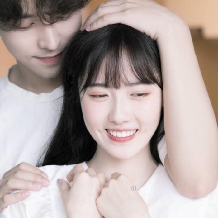 宋知意 ins唯美真人情头一对两张头像图片