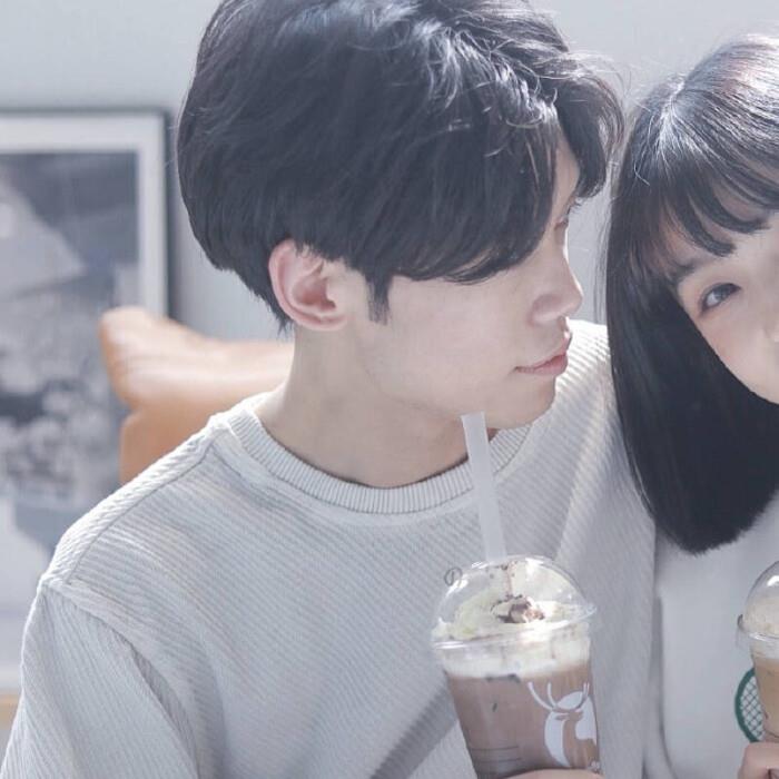 宋知意 ins唯美真人情头一对两张头像图片