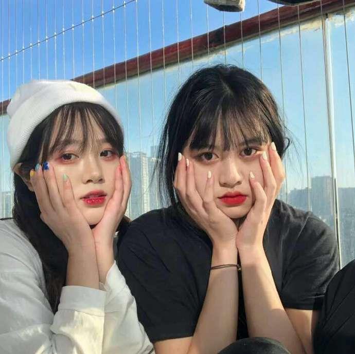 九岚/闺蜜 双人 个性 可爱.头像图片