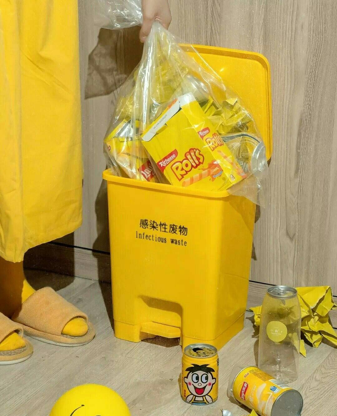 垃圾桶闺蜜头像图片