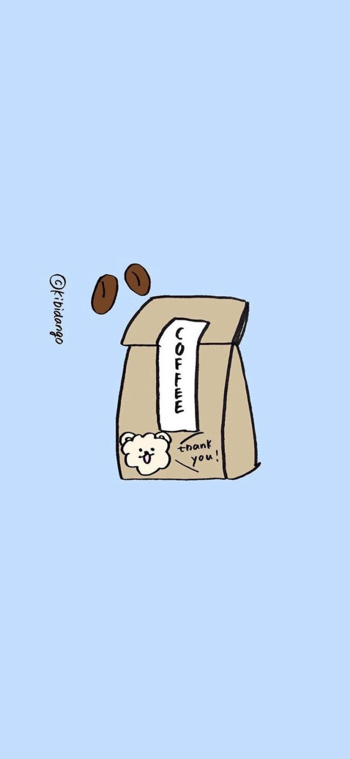 极简可爱女生手机壁纸