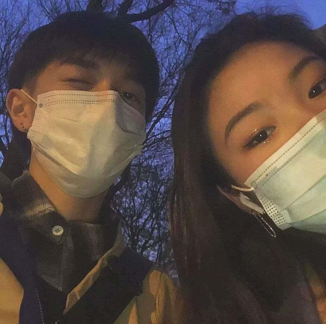 沫兮 一对两张甜蜜风格情侣头像图片