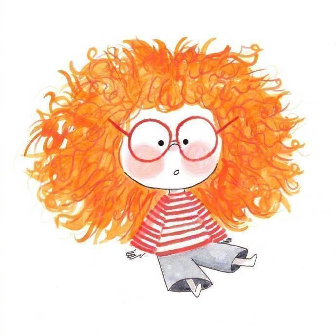 充满童趣的diy女生头像