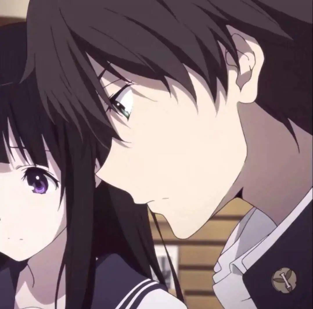 《冰菓》好看超清qq动漫情侣头像图片大全