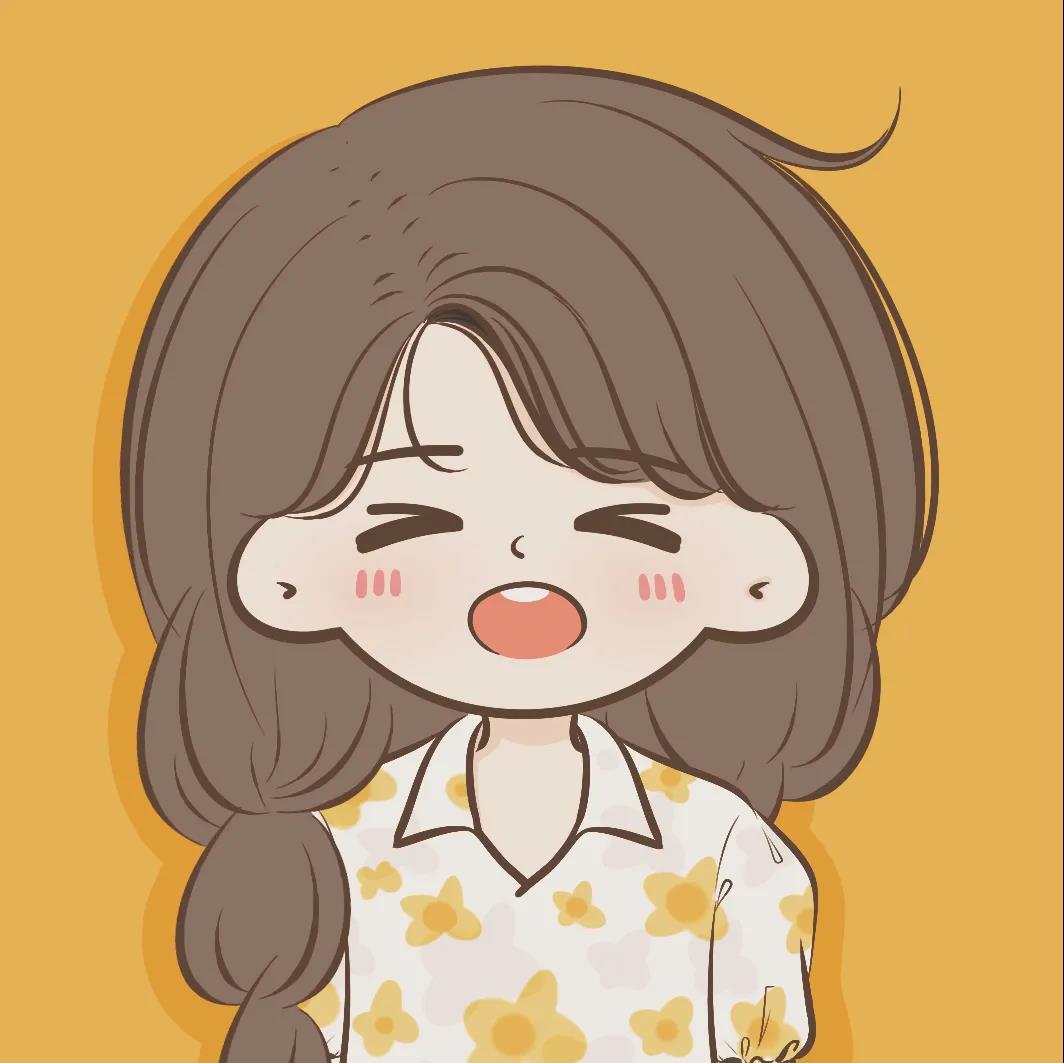 二人、三人组闺蜜漫画美女可爱漂亮头像图片