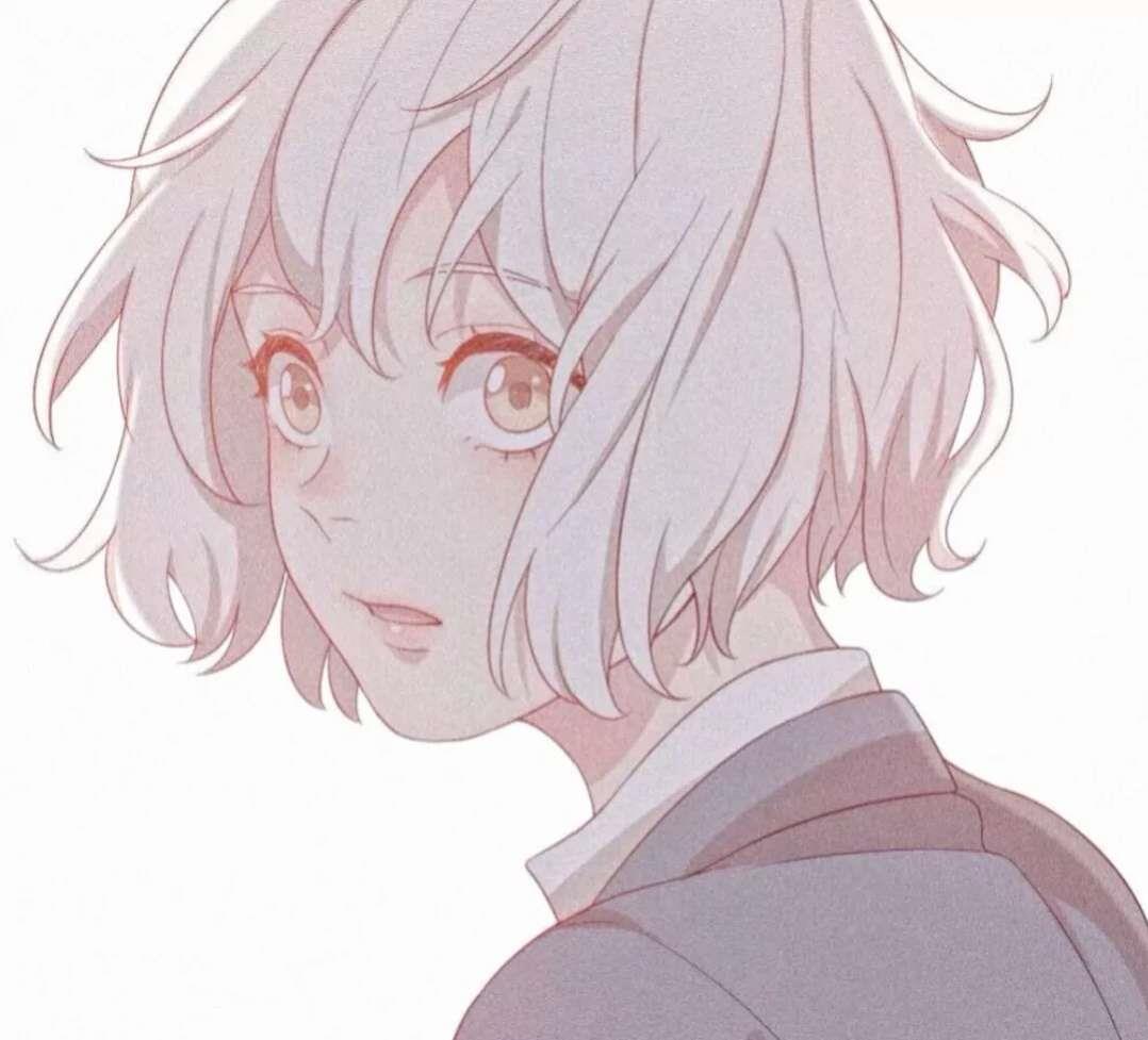 林扬生/白色女漫头头像图片