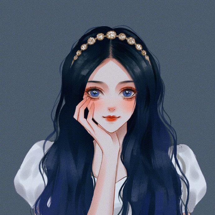 迪士尼公主风精致女生头像