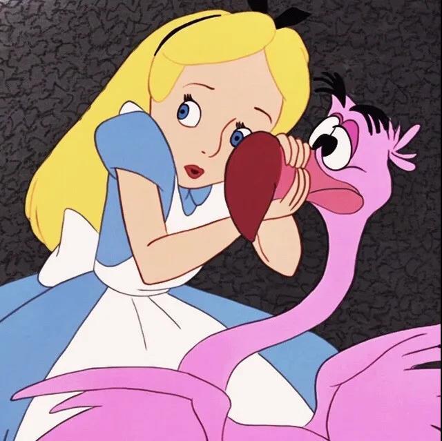 迪士尼动画爱丽丝梦游仙境主角爱丽丝头像图片