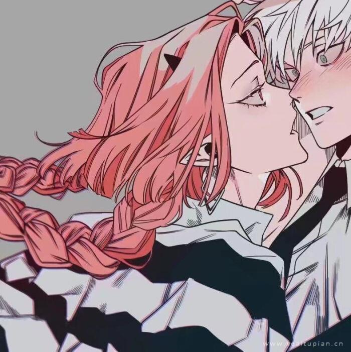 祈月/【动漫情侣】我想你，第一句话是假的，第二句话也是假的头像图片