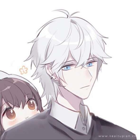 祈月/【动漫情侣】我想你，第一句话是假的，第二句话也是假的头像图片