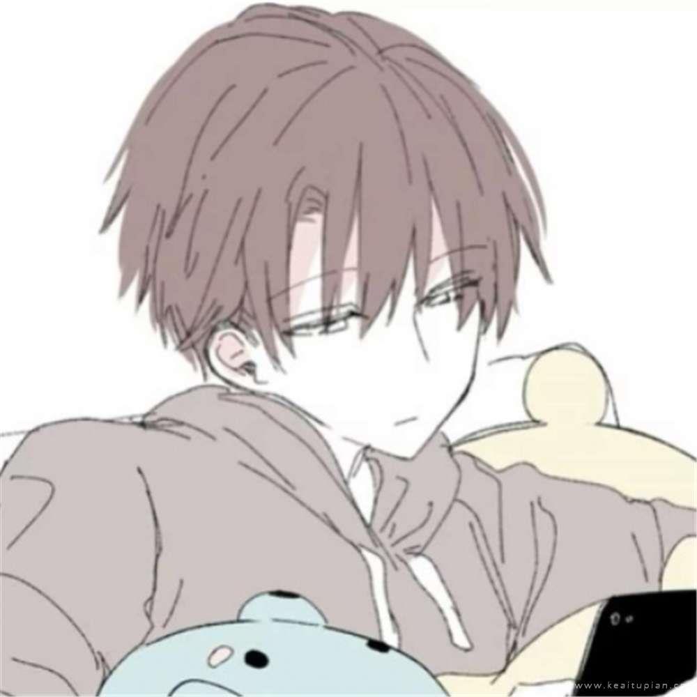 祈月/【动漫情侣】我想你，第一句话是假的，第二句话也是假的头像图片