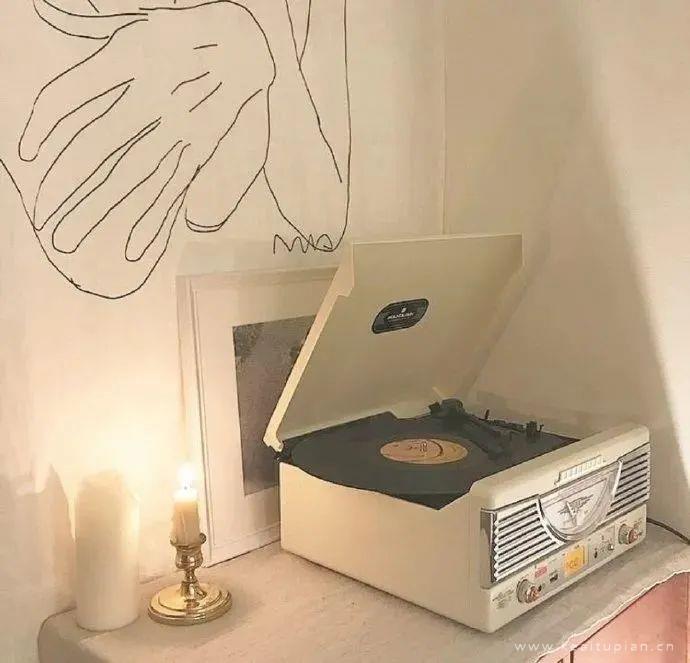 暖色系治愈背景图。头像图片