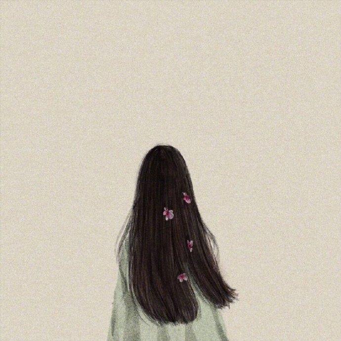 唯美气质高冷女生背影头像大全