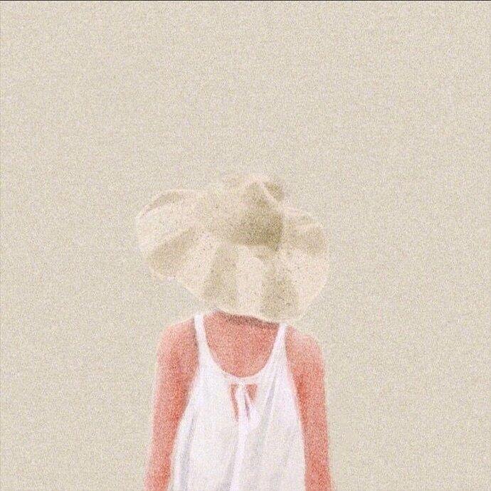 唯美气质高冷女生背影头像大全